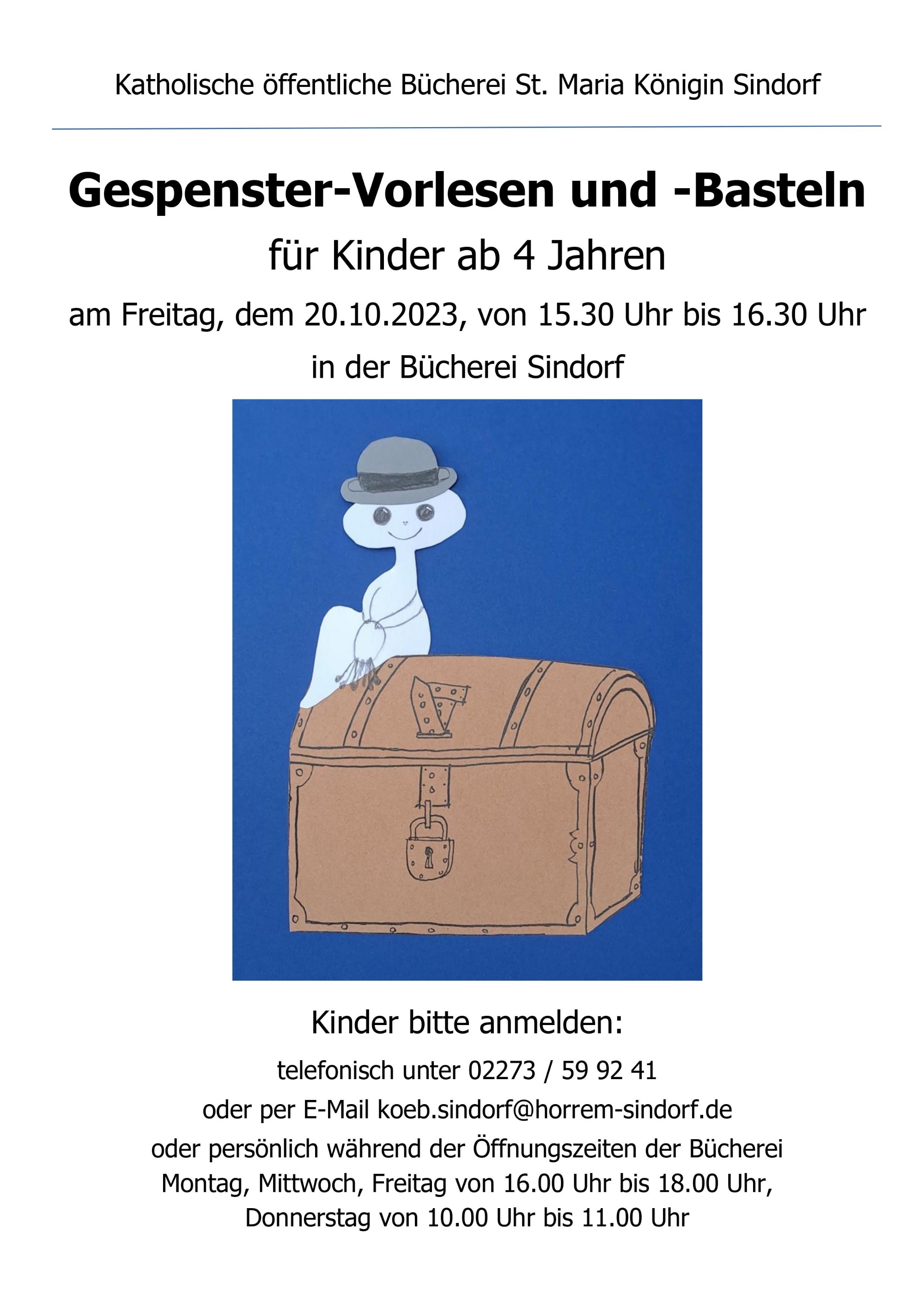 Gespenster-Basteln