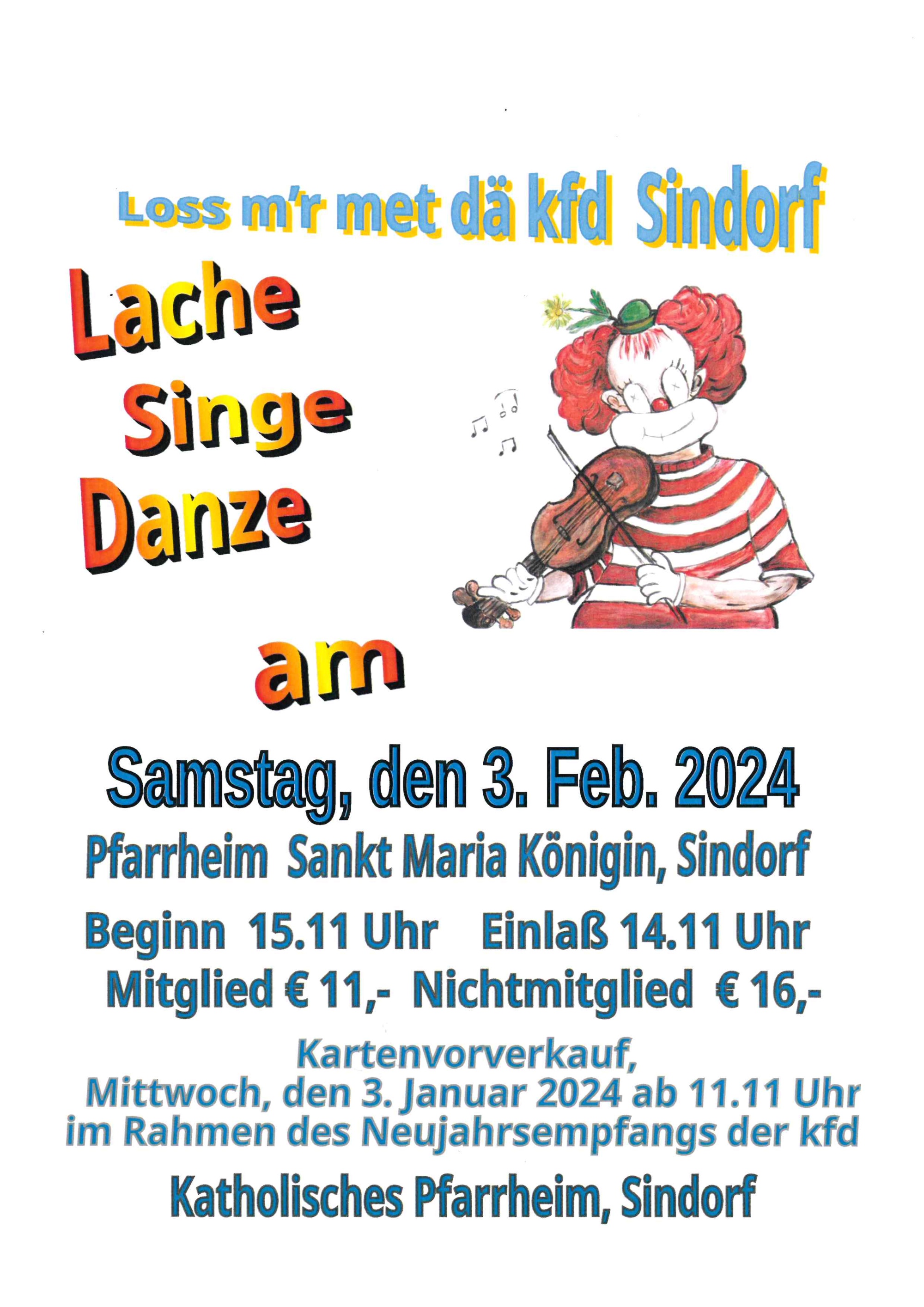 Plakat kfd-Sitzung 2024